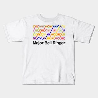 Bell Ringer Cambridge Surprise Major Kids T-Shirt